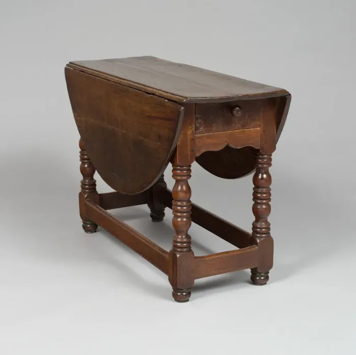 Framed Print : Table, 1690-1730. Creator: Unknown Framed Print : Table, 1690-1730. Creator: Unknown
