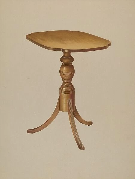 Table, 1935  /  1942. Creator: Michael Riccitelli