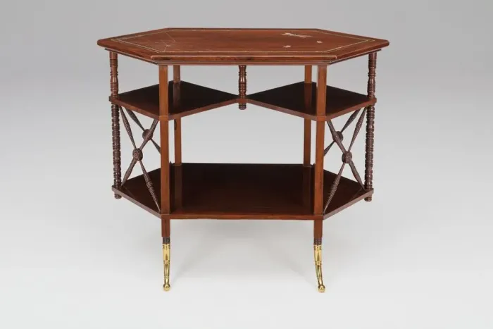 Framed Print : Table, c. 1880. Creator: A. & H. Lejambre Framed Print : Table, c. 1880. Creator: A. & H. Lejambre