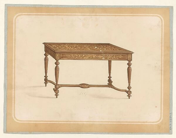 Table, c.1835-c.1935. Creator: Anon