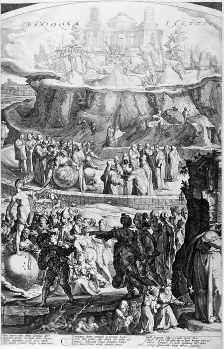 Framed Print : The Table of Cebes (image 3 of 4), 1592. Creator: Jacob Matham Framed Print : The Table of Cebes (image 3 of 4), 1592. Creator: Jacob Matham