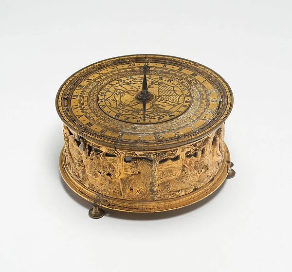 Table Clock, Germany, c. 1575  /  1625. Creator: Unknown