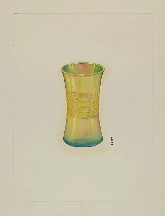 Framed Print : Table Glass, c. 1940. Creator: Emilio Zito Framed Print : Table Glass, c. 1940. Creator: Emilio Zito