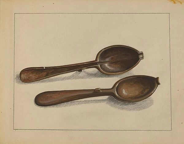 Tablespoon Mold, c. 1936. Creator: Jules Lefevere