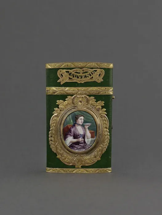 Framed Print : Tablet case, between 1772 and 1773. Creator: Unknown Framed Print : Tablet case, between 1772 and 1773. Creator: Unknown