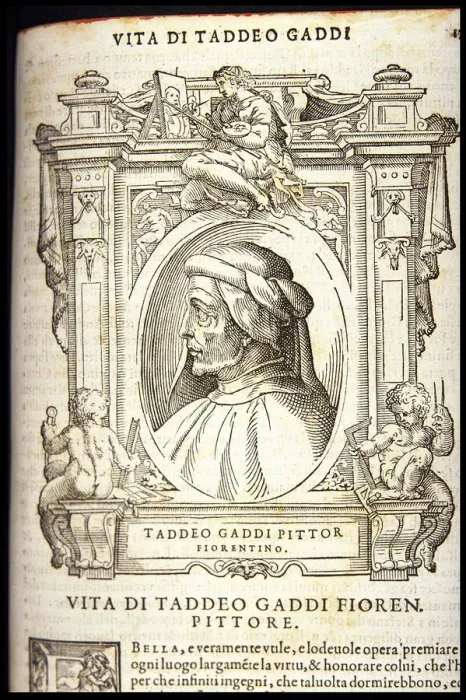 Framed Print : Taddeo Gaddi, ca 1568 Framed Print : Taddeo Gaddi, ca 1568