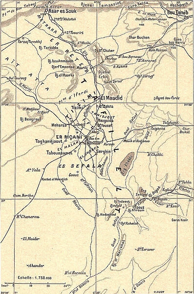Tafilelt; Afrique du nord, 1914. Creator: Unknown