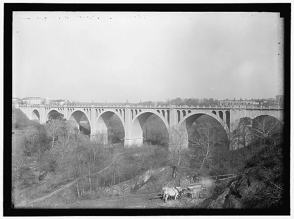 Taft Memorial Bridge, Rock Creek Park, between 1911 and 1920. Creator: Harris & Ewing. Taft Memorial Bridge, Rock Creek Park, between 1911 and 1920. Creator: Harris & Ewing