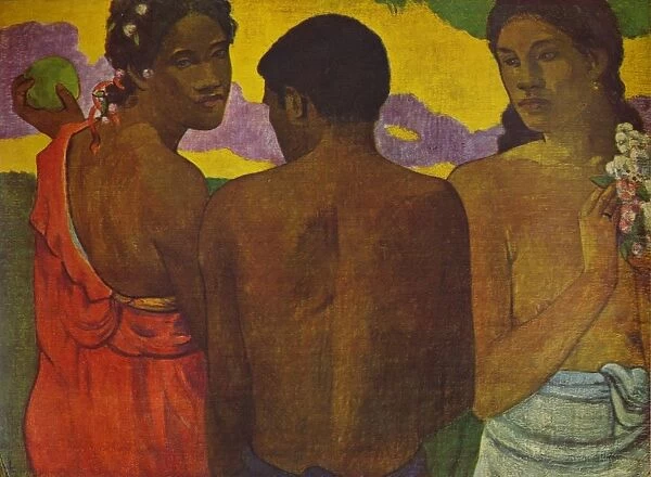 Three Tahitians, 1899 (1935). Artist: Paul Gauguin