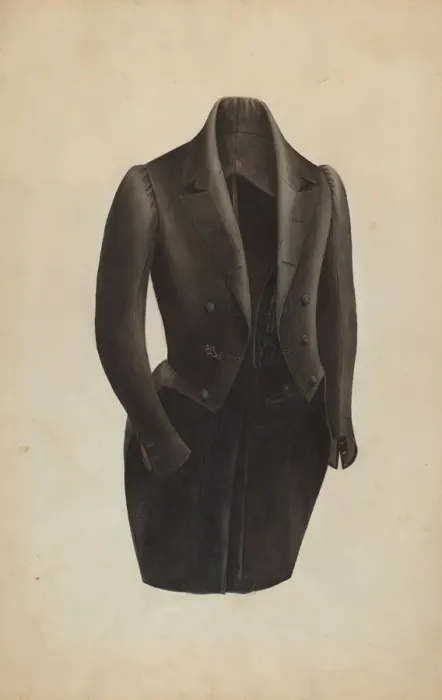 Framed Print : Tail Coat, 1935 / 1942. Creator: Henry De Wolfe Framed Print : Tail Coat, 1935 / 1942. Creator: Henry De Wolfe