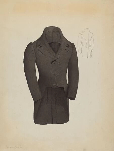 Tail Coat, c. 1937. Creator: Creighton Kay-Scott