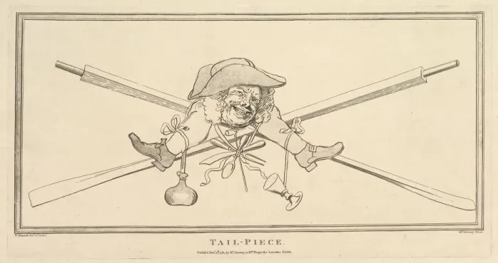 Framed Print : Tail-Piece, November 27, 1781. Creator: Richard Livesay Framed Print : Tail-Piece, November 27, 1781. Creator: Richard Livesay