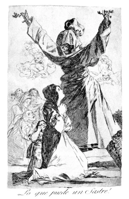 Framed Print : What a tailor can do!, 1799. Artist: Francisco Goya Framed Print : What a tailor can do!, 1799. Artist: Francisco Goya
