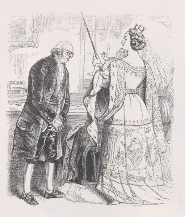Framed Print : The Tailor and the Fairy from The Complete Works of Beranger, 1836 Framed Print : The Tailor and the Fairy from The Complete Works of Beranger, 1836