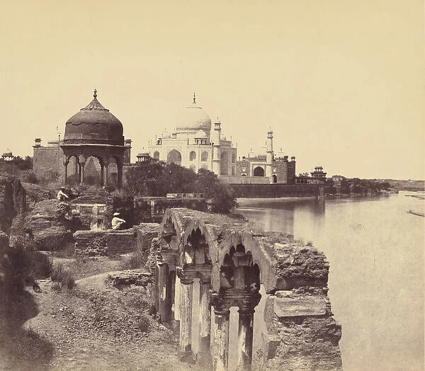 Taj Agra, Late 1850s. Creator: John Murray
