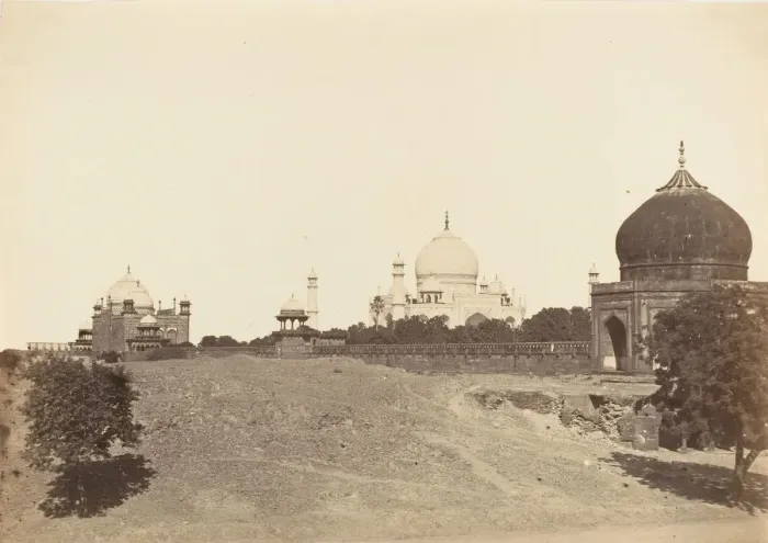 Framed Print : The Taj Mahal, Agra, 1858-61. Creator: Unknown Framed Print : The Taj Mahal, Agra, 1858-61. Creator: Unknown