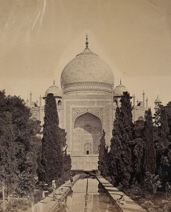 Framed Print : The Taj Mahal, Agra, India, c1858. Creator: Felice Beato Framed Print : The Taj Mahal, Agra, India, c1858. Creator: Felice Beato