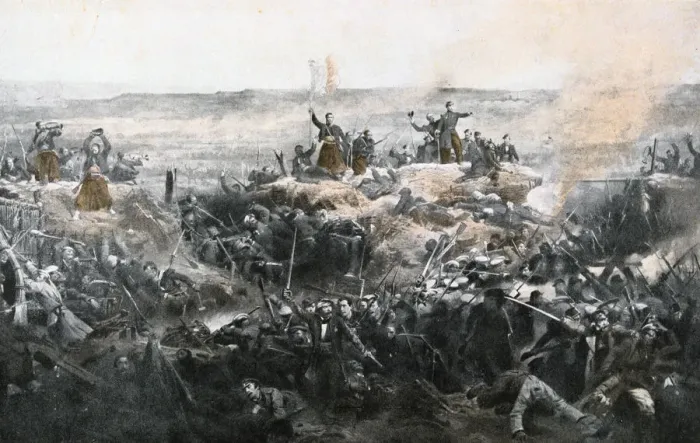 Framed Print : Taking of Malakoff by the french army, 1855 Framed Print : Taking of Malakoff by the french army, 1855