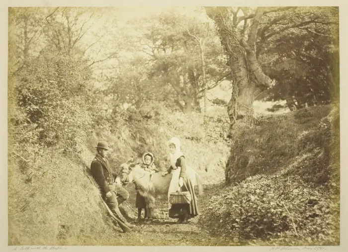 Framed Print : A Talk with the Keeper, May 25, 1881. Creator: Henry Peach Robinson Framed Print : A Talk with the Keeper, May 25, 1881. Creator: Henry Peach Robinson
