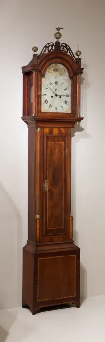 Framed Print : Tall Case Clock, 1806. Creator: Aaron Willard Framed Print : Tall Case Clock, 1806. Creator: Aaron Willard