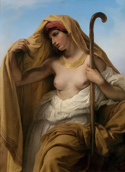Framed Print : Tamar, 1847. Creator: Hayez, Francesco (1791-1882) Framed Print : Tamar, 1847. Creator: Hayez, Francesco (1791-1882)