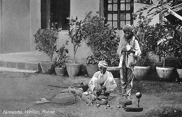 Tamasha Wallas, Pune (Poona), India, early 20th century