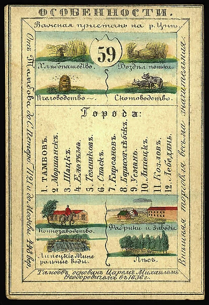 Tambov Province, 1856. Creator: Unknown