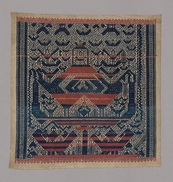 Tampan (Ceremonial Cloth), Indonesia, 19th century. Creator: Unknown