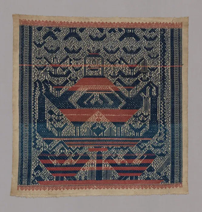 Framed Print : Tampan (Ceremonial Cloth), Indonesia, 19th century. Creator: Unknown Framed Print : Tampan (Ceremonial Cloth), Indonesia, 19th century. Creator: Unknown