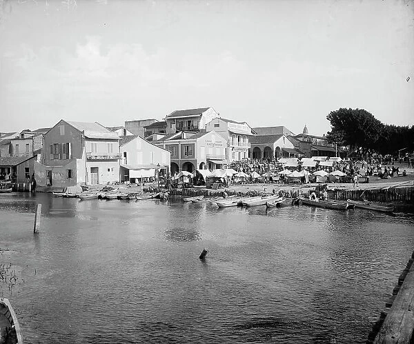Tampico from the wharf, between 1880 and 1897. Creator: William H. Jackson