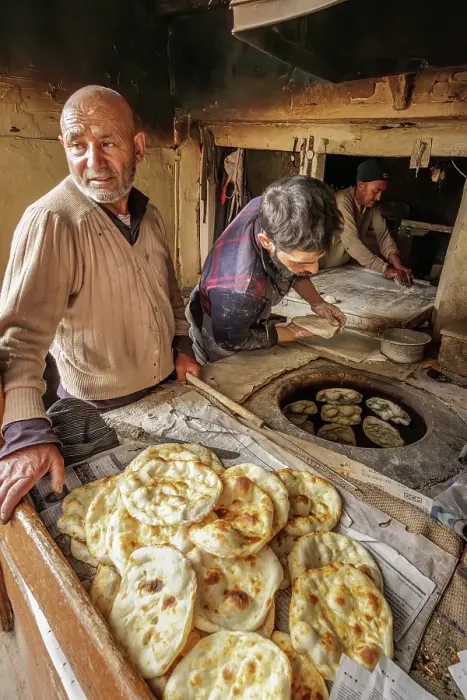 Framed Print : Tandoor bakery, Leh, Ladakh, India, 2023. Creator: Peter Thompson Framed Print : Tandoor bakery, Leh, Ladakh, India, 2023. Creator: Peter Thompson