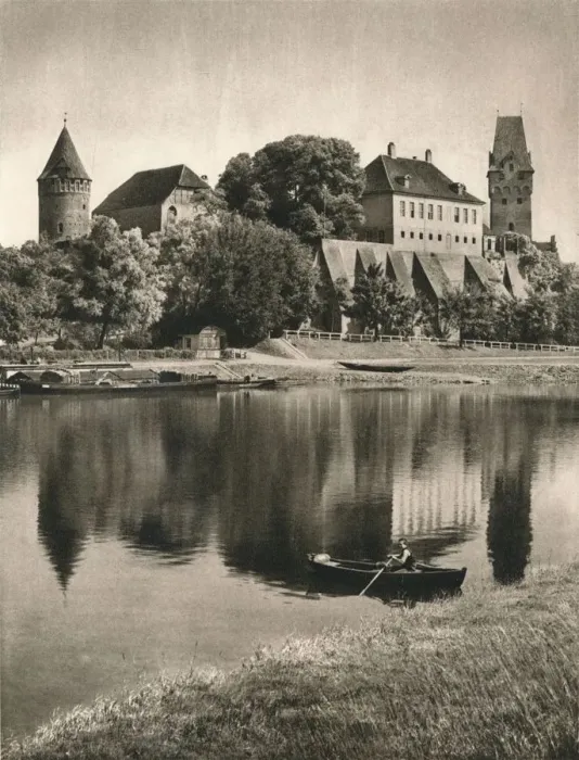Framed Print : Tangermunde, 1931. Artist: Kurt Hielscher Framed Print : Tangermunde, 1931. Artist: Kurt Hielscher