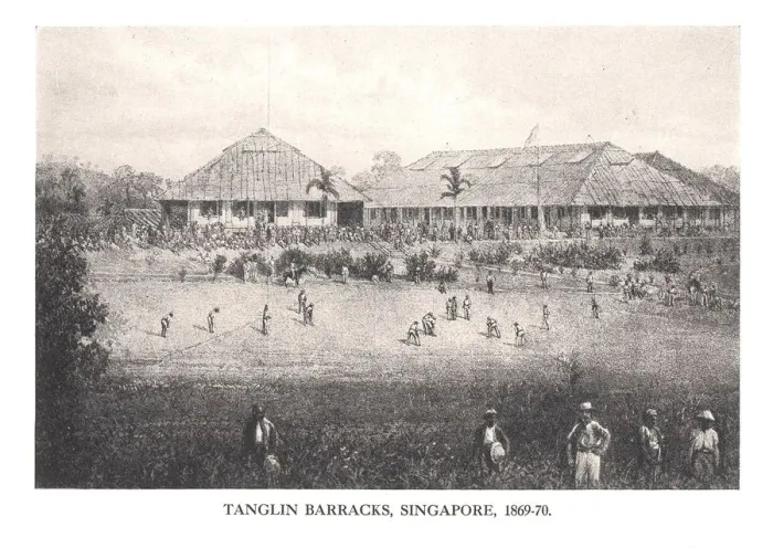 Framed Print : Tanglin Barracks, Singapore, 1869-1870 (1912) Framed Print : Tanglin Barracks, Singapore, 1869-1870 (1912)