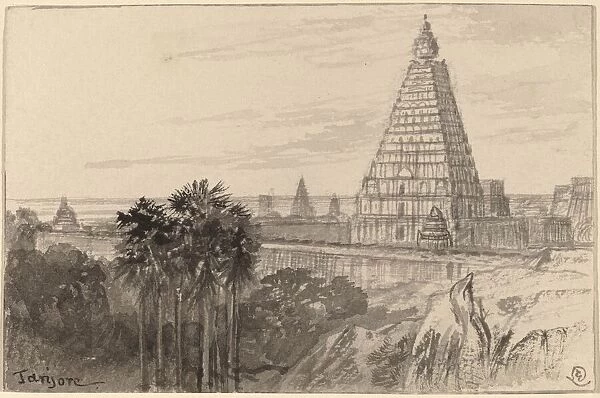 Tanjore, India, 1884  /  1885. Creator: Edward Lear