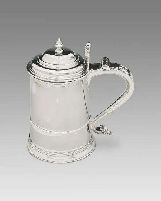 Framed Print : Tankard, 1705 / 22. Creator: John Coney Framed Print : Tankard, 1705 / 22. Creator: John Coney