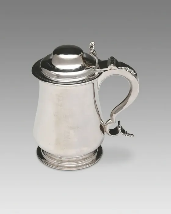 Framed Print : Tankard, 1754 / 75. Creator: William Hollingshead Framed Print : Tankard, 1754 / 75. Creator: William Hollingshead