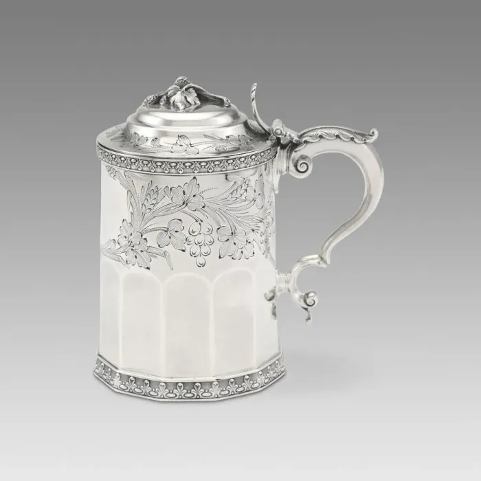 Framed Print : Tankard, c. 1868 / 74. Creator: Kidney & Johnson Framed Print : Tankard, c. 1868 / 74. Creator: Kidney & Johnson
