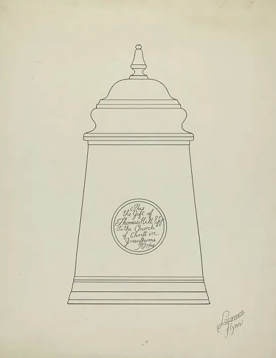 Framed Print : Tankard, c. 1939. Creator: Lawrence Flynn Framed Print : Tankard, c. 1939. Creator: Lawrence Flynn
