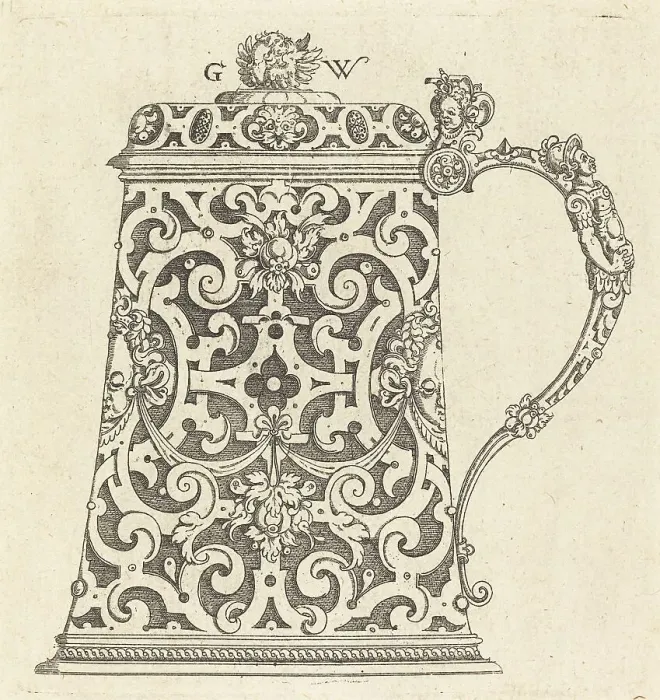 Framed Print : Tankard. Creator: Georg Wechter I Framed Print : Tankard. Creator: Georg Wechter I