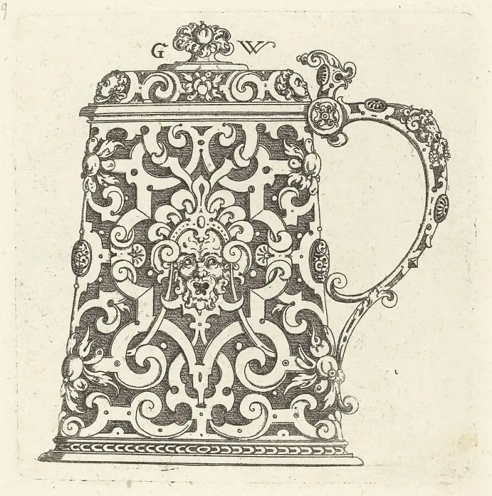 Framed Print : Tankard. Creator: Georg Wechter I Framed Print : Tankard. Creator: Georg Wechter I