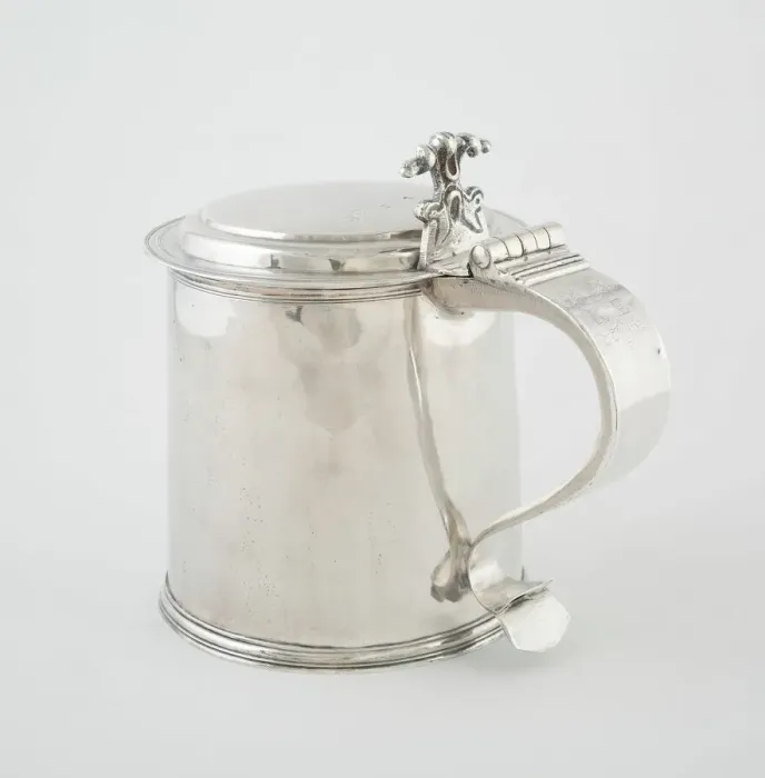 Framed Print : Tankard, London, 1680 / 81. Creator: Unknown Framed Print : Tankard, London, 1680 / 81. Creator: Unknown