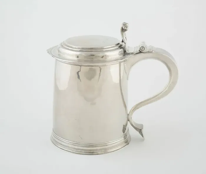 Framed Print : Tankard, London, 1700 / 01. Creator: William Penstone Framed Print : Tankard, London, 1700 / 01. Creator: William Penstone