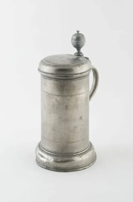 Framed Print : Tankard, Saxony, 1807. Creator: George Gotthelff Noster Framed Print : Tankard, Saxony, 1807. Creator: George Gotthelff Noster