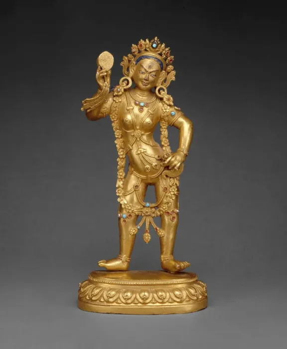 Framed Print : Tantric Enlightened Being (Vajrayogini) Queen of Bliss (Dechen Gyalmo), 18th century Framed Print : Tantric Enlightened Being (Vajrayogini) Queen of Bliss (Dechen Gyalmo), 18th century