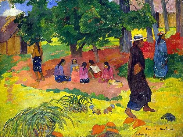 Taperaa Mahana, (Late Afternoon), 1892. Artist: Paul Gauguin