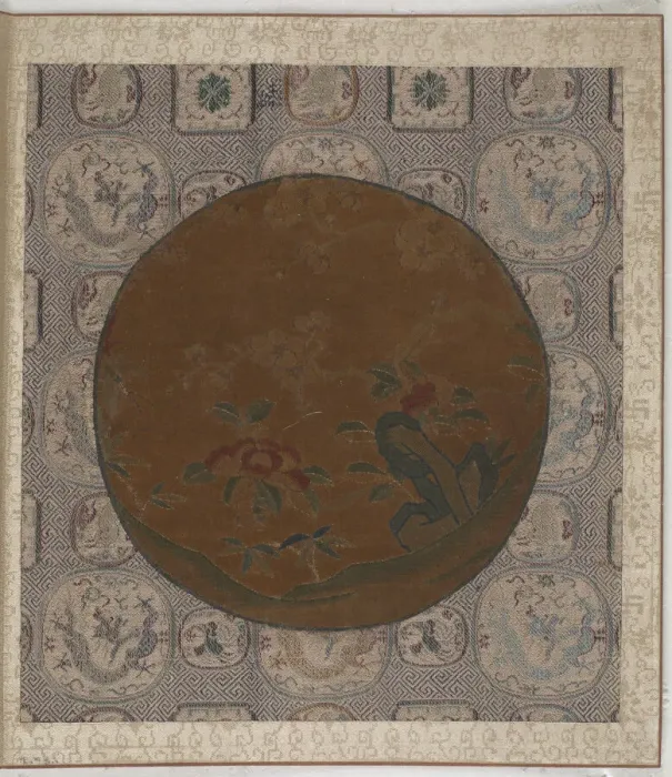 Framed Print : Tapestries (Ko-ssu), Possibly Ming dynasty, 1368-1644. Creator: Unknown Framed Print : Tapestries (Ko-ssu), Possibly Ming dynasty, 1368-1644. Creator: Unknown
