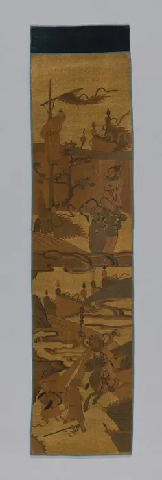 Framed Print : Tapestry, China, Qing Dynasty (1644-1912), 19th century. Creator: Unknown Framed Print : Tapestry, China, Qing Dynasty (1644-1912), 19th century. Creator: Unknown