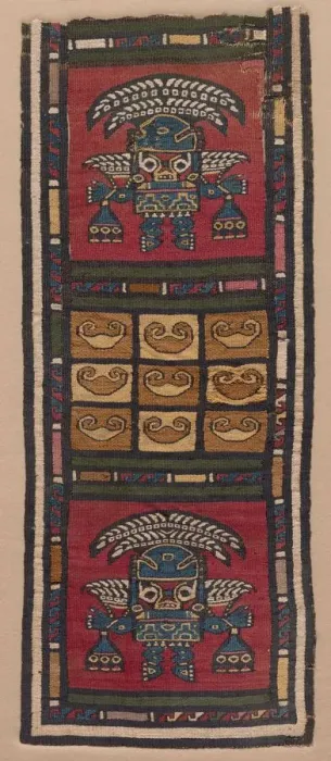 Framed Print : Tapestry Fragment, 700-1370s. Creator: Unknown