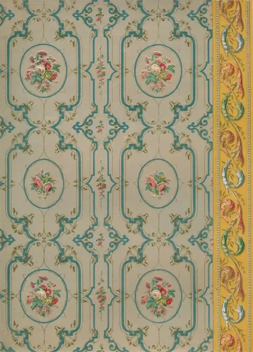 Framed Print : Tapestry Hangings, 1893. Artist: Robert Dudley Framed Print : Tapestry Hangings, 1893. Artist: Robert Dudley