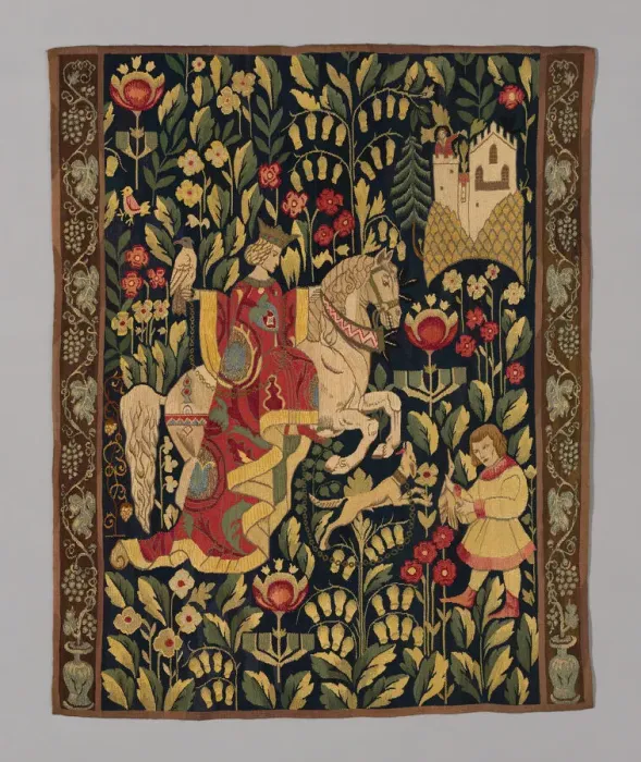 Framed Print : Tapestry, Hungary, 1904 / 1914. Creator: Unknown Framed Print : Tapestry, Hungary, 1904 / 1914. Creator: Unknown